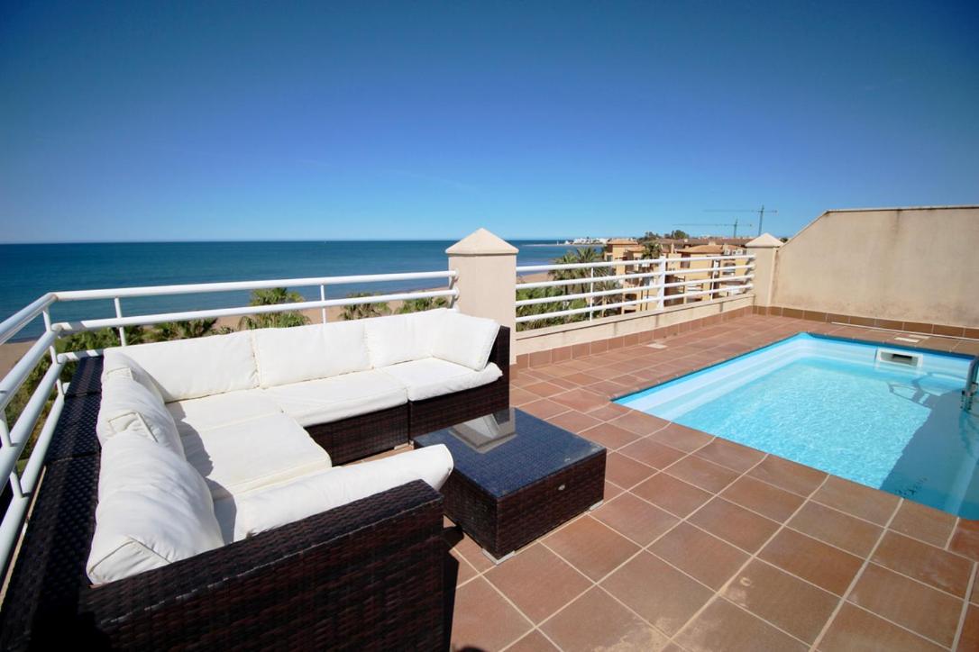 דירות דניה Atico Con Piscina Privada En Primera Linea מראה חיצוני תמונה