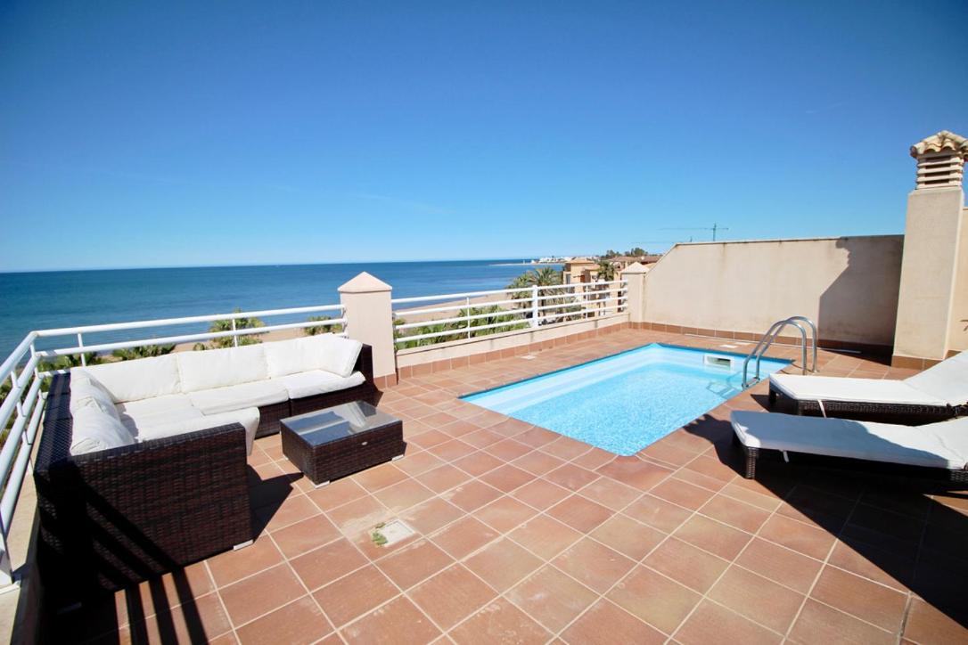 דירות דניה Atico Con Piscina Privada En Primera Linea מראה חיצוני תמונה