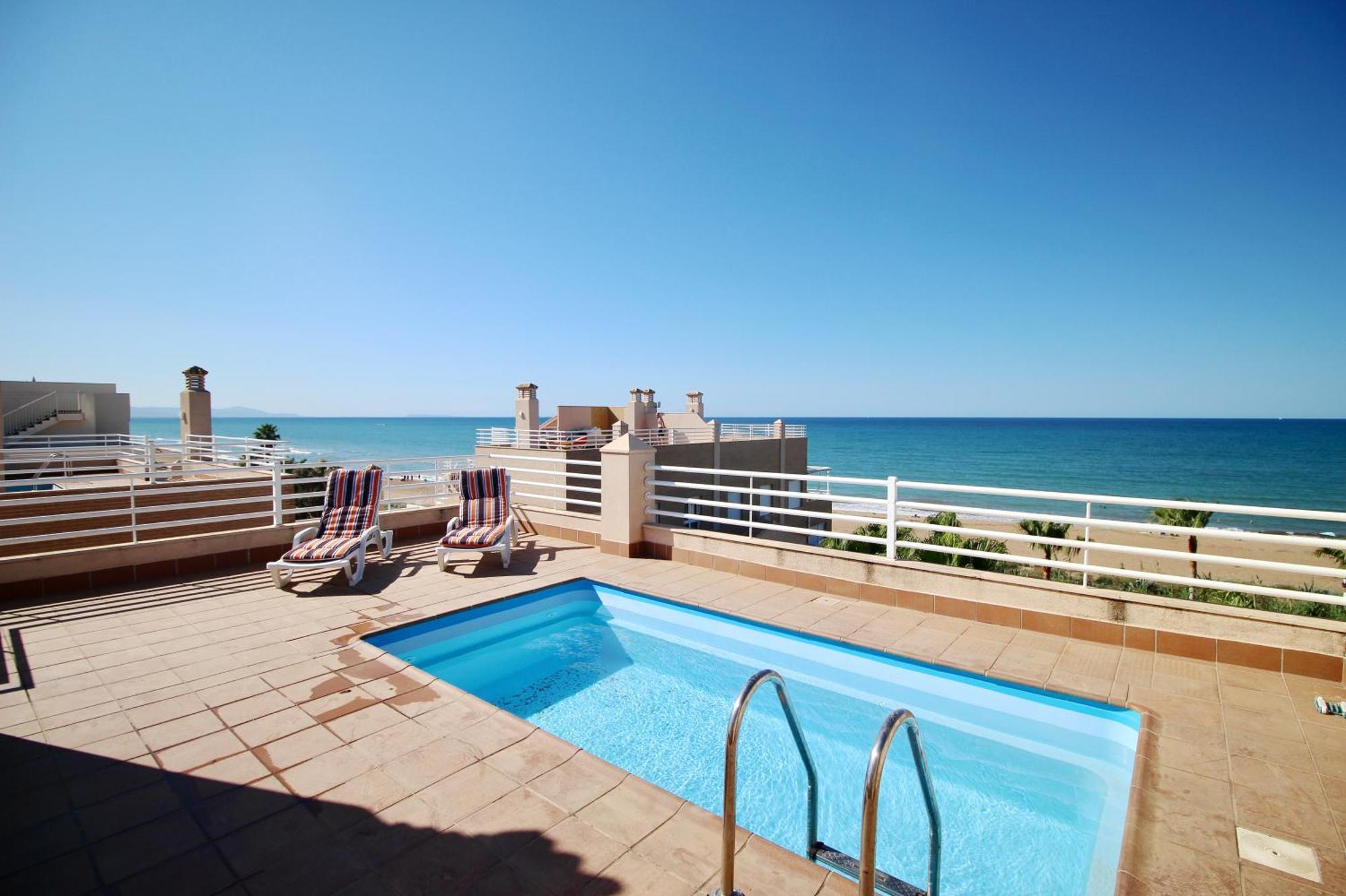 דירות דניה Atico Con Piscina Privada En Primera Linea חדר תמונה